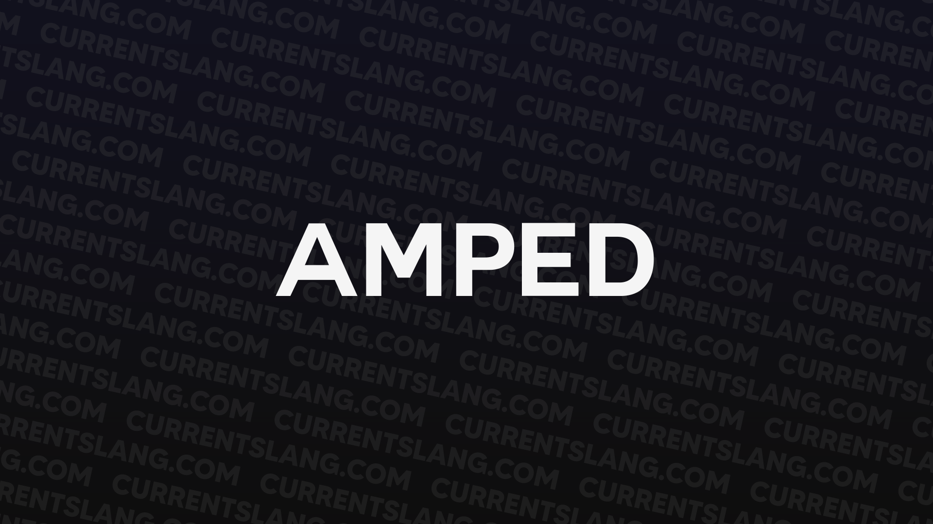 title image for Amped