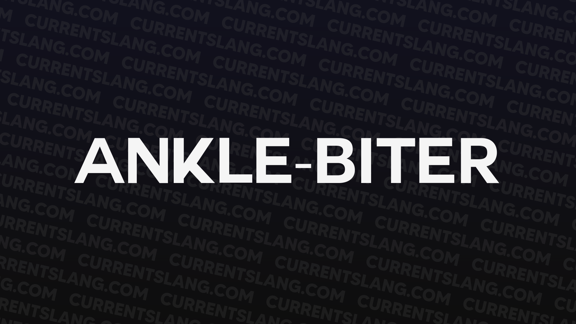 title image for Ankle-Biter