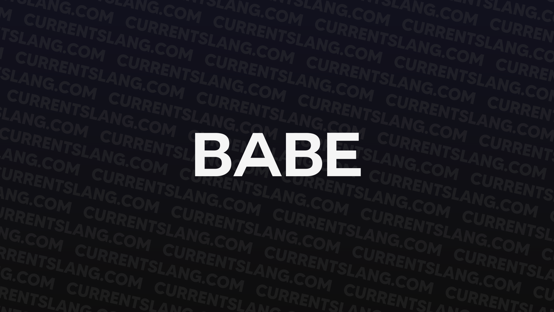 title image for Babe
