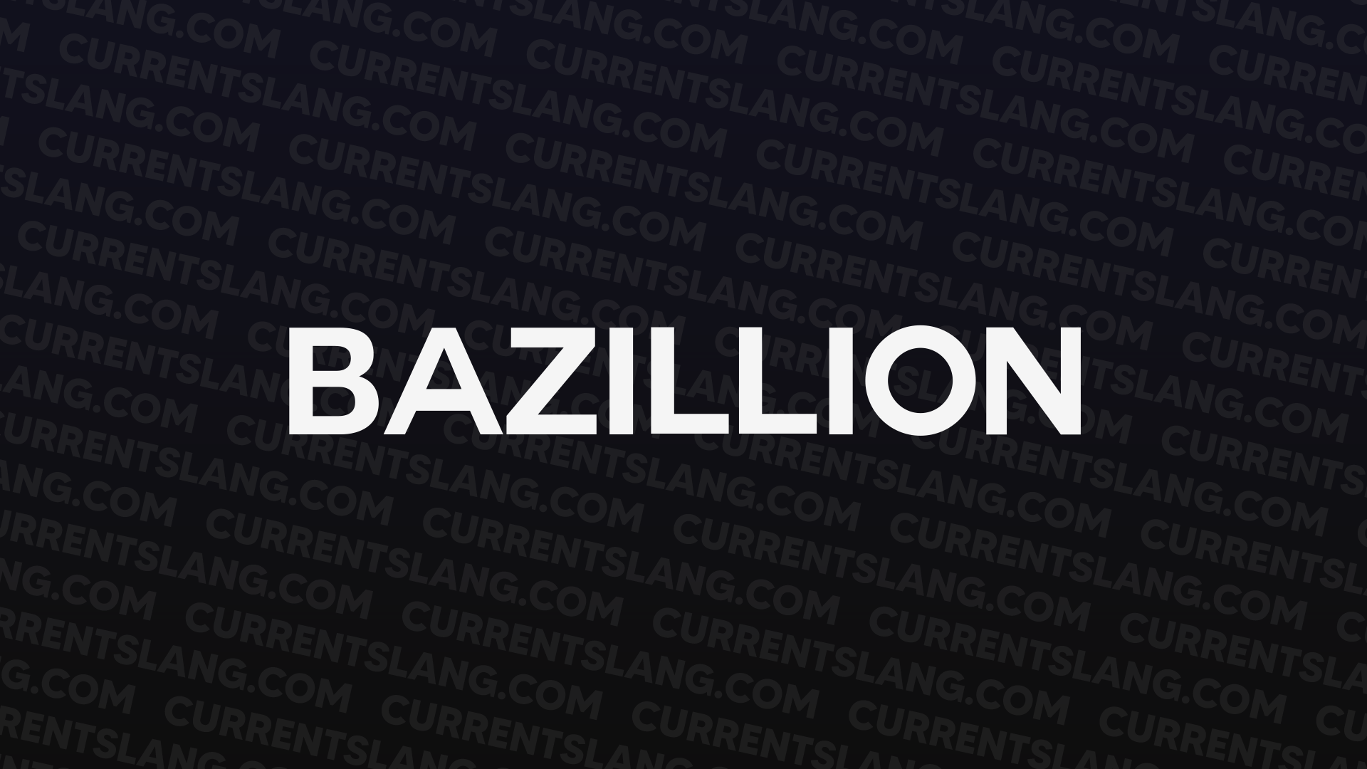 title image for Bazillion