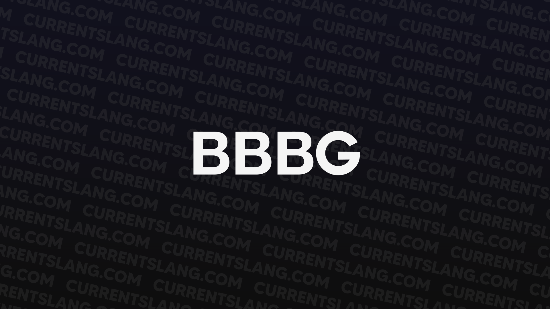 title image for BBBG