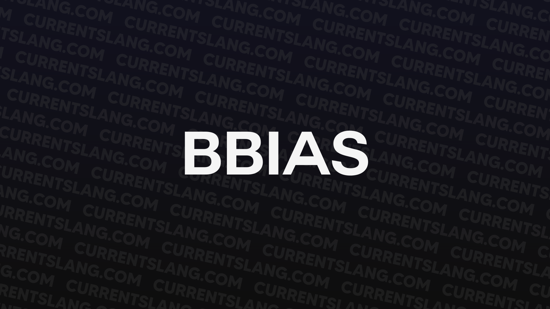 title image for BBIAS