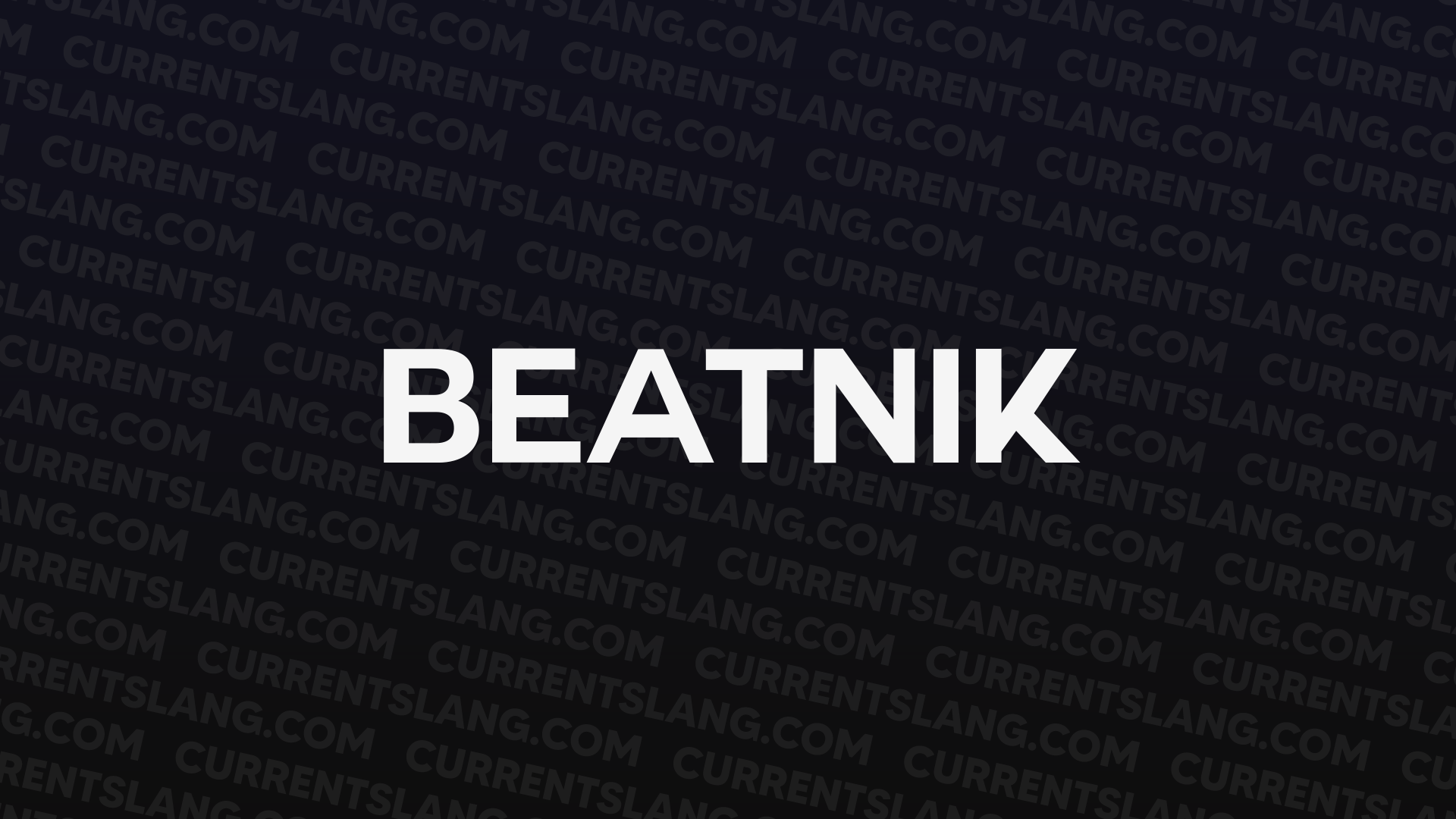 title image for Beatnik