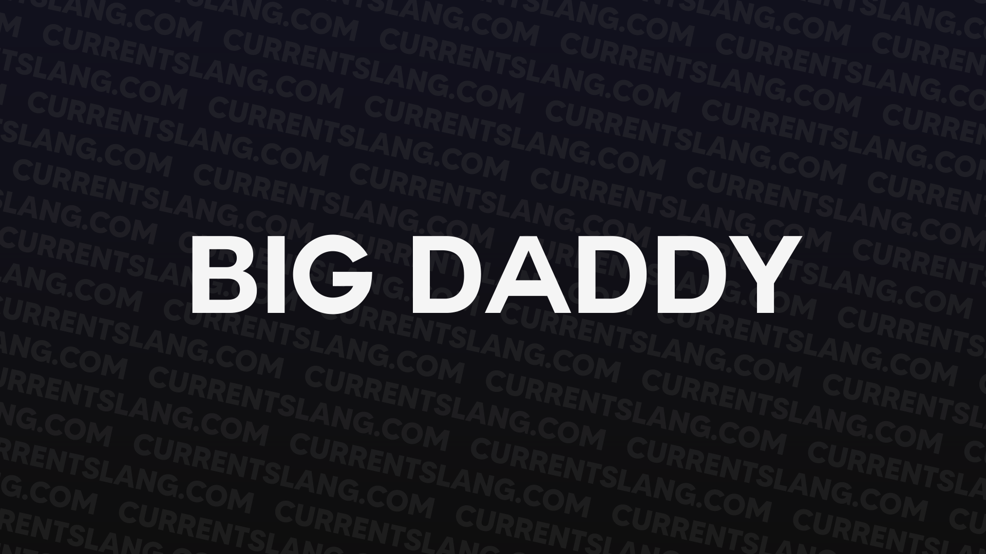 title image for Big Daddy