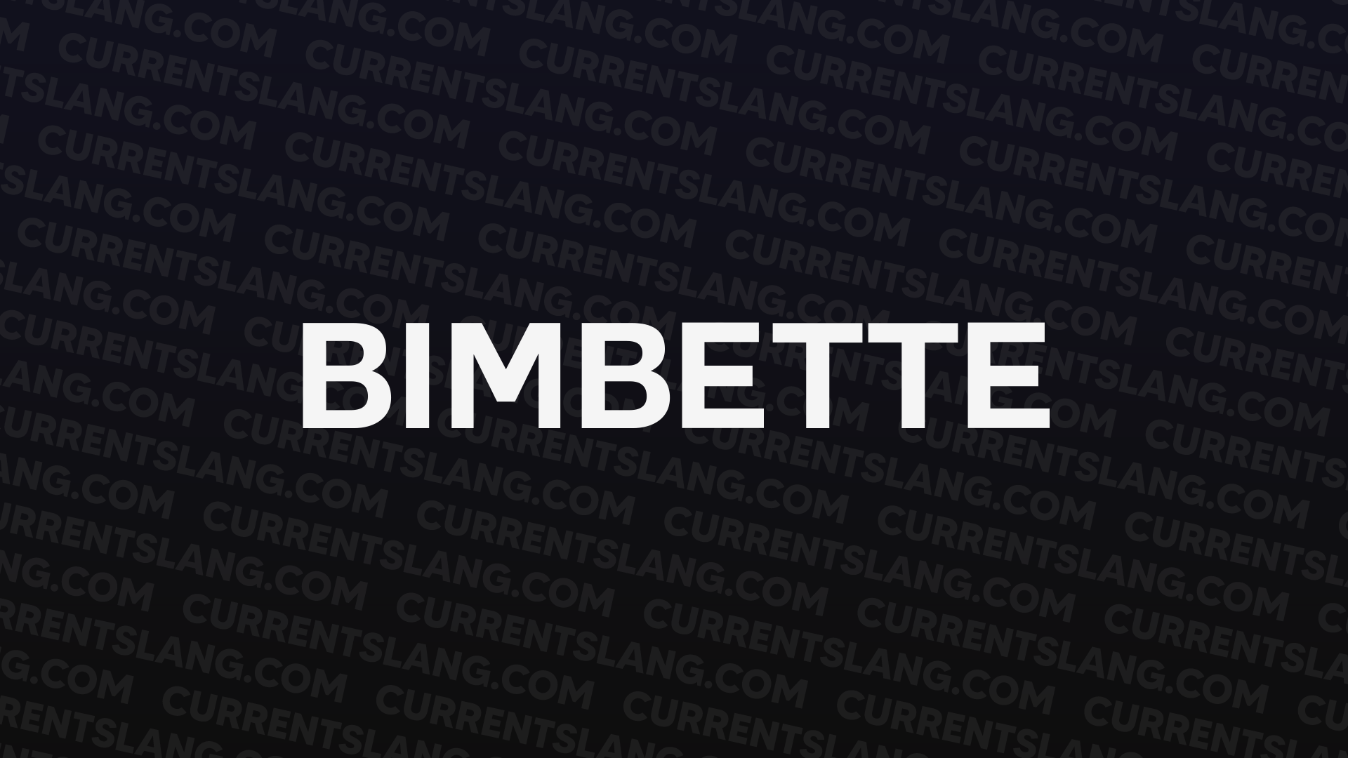 title image for Bimbette