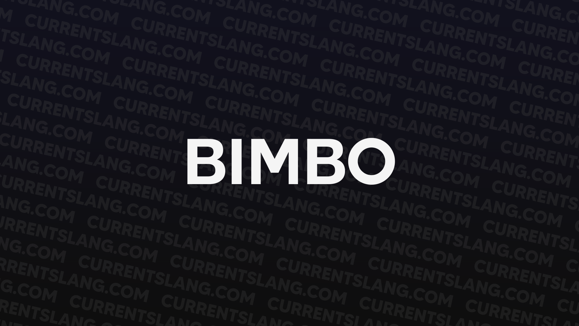 title image for Bimbo