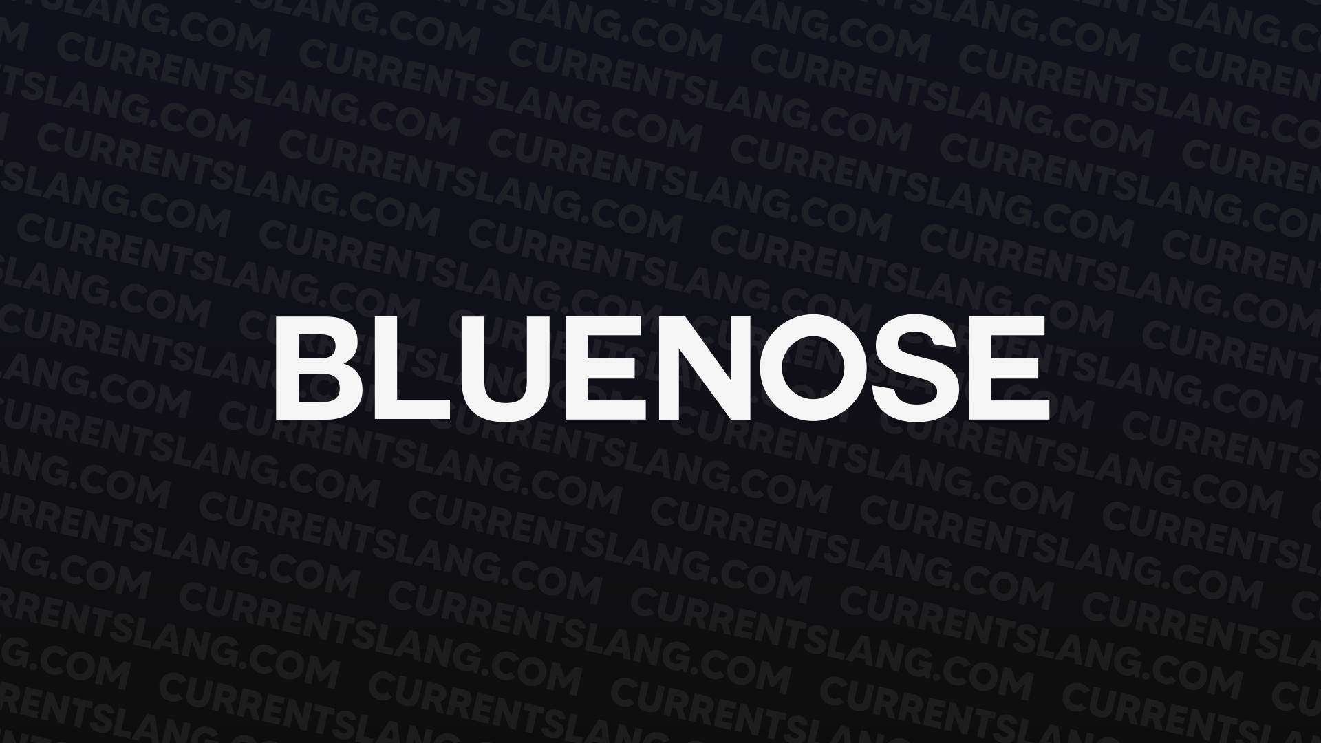 title image for bluenose