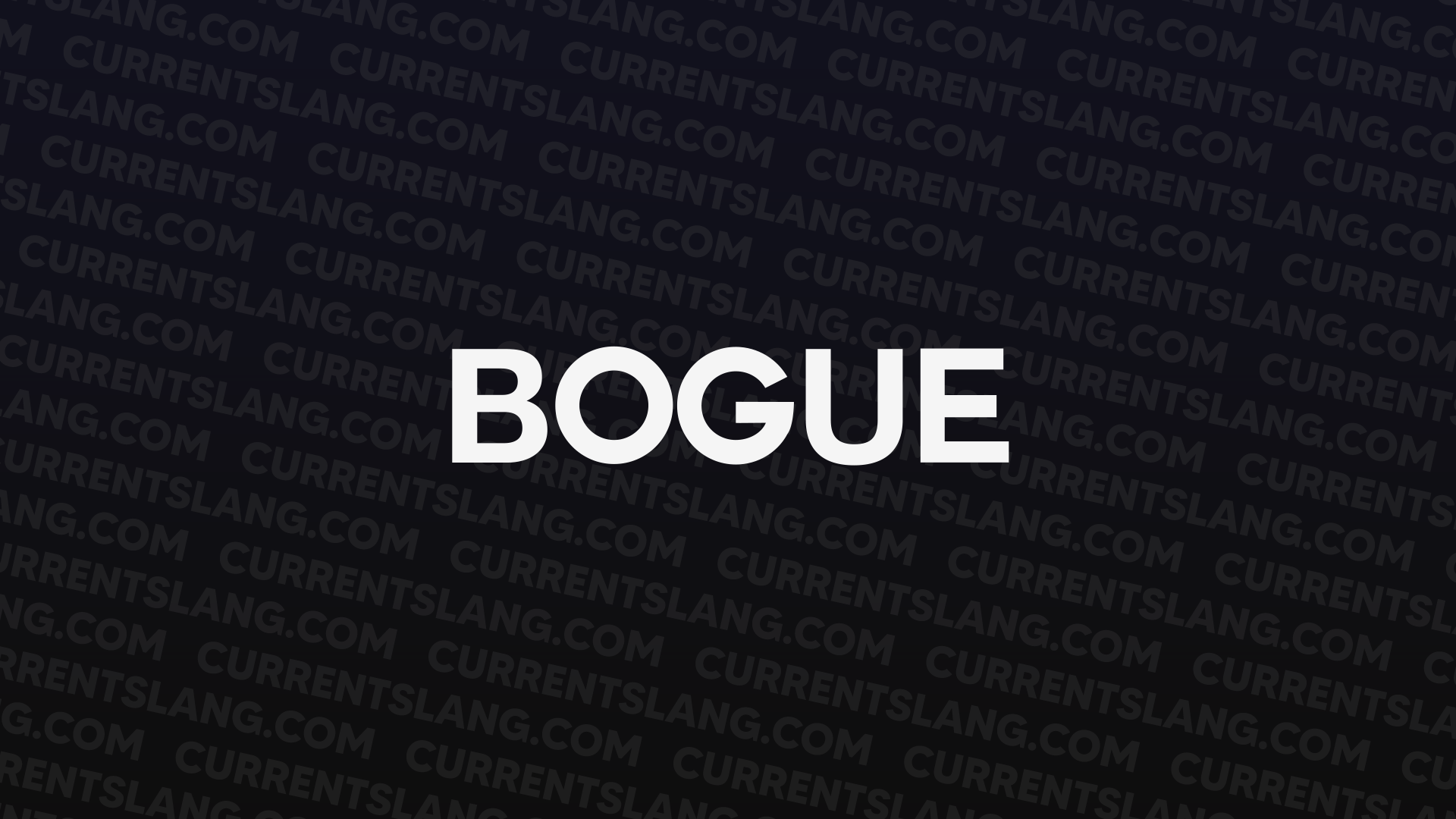 title image for Bogue
