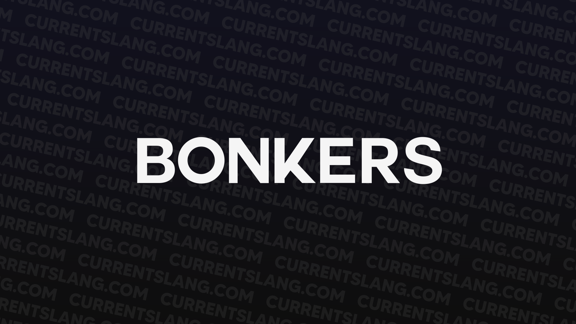 title image for Bonkers