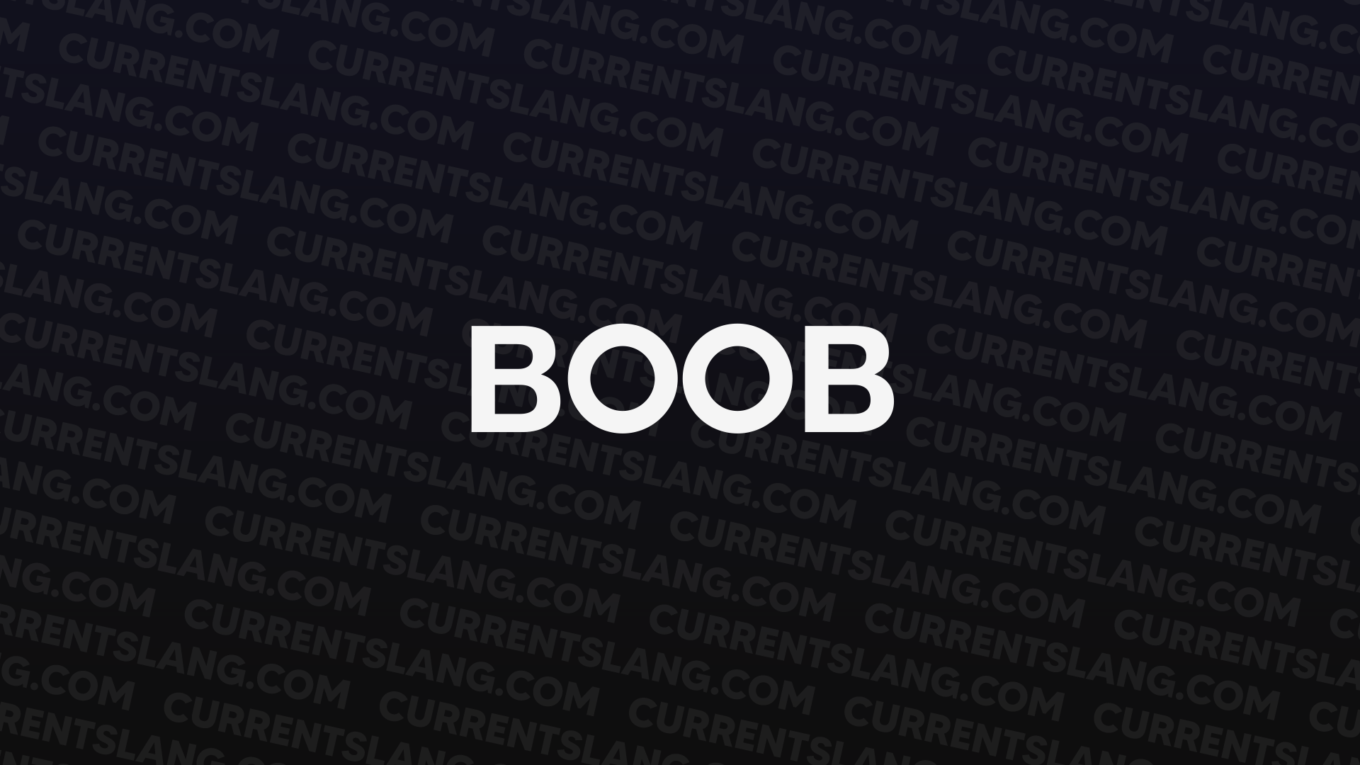 title image for boob