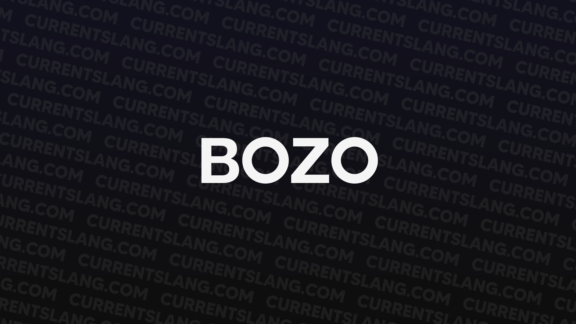 title image for bozo