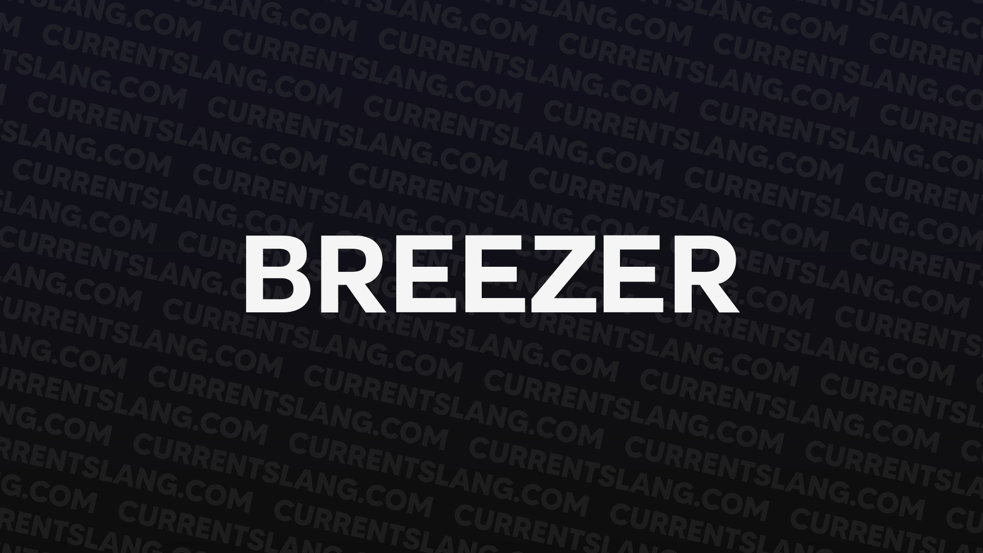 title image for breezer