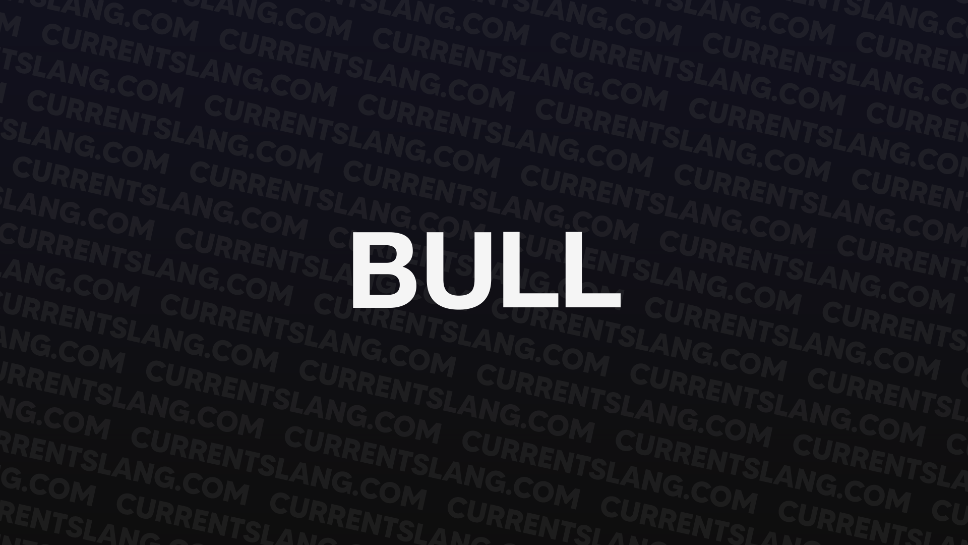 title image for bull