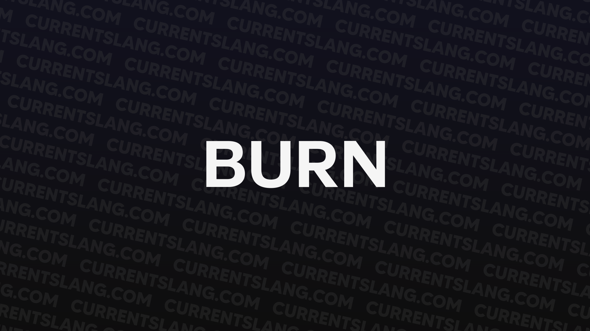 title image for Burn