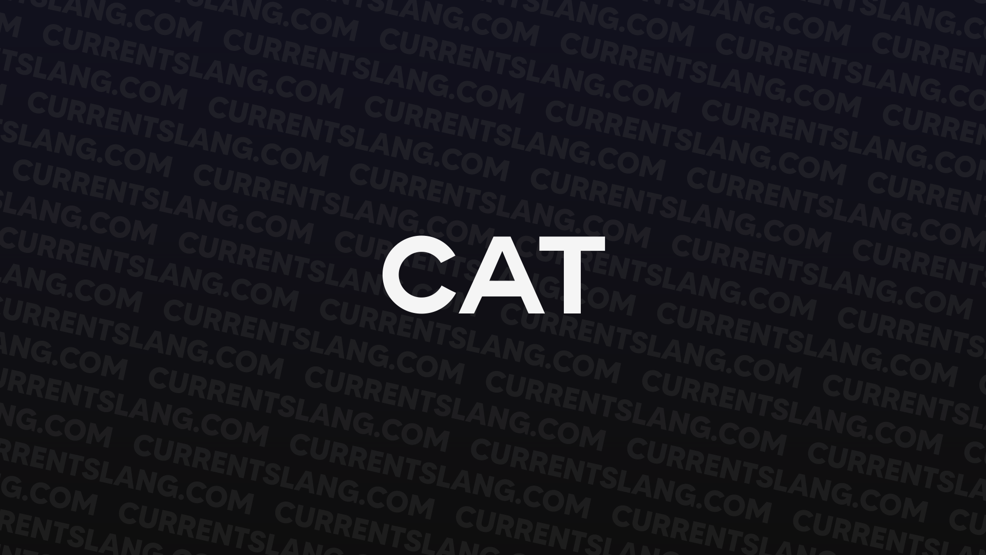 title image for Cat