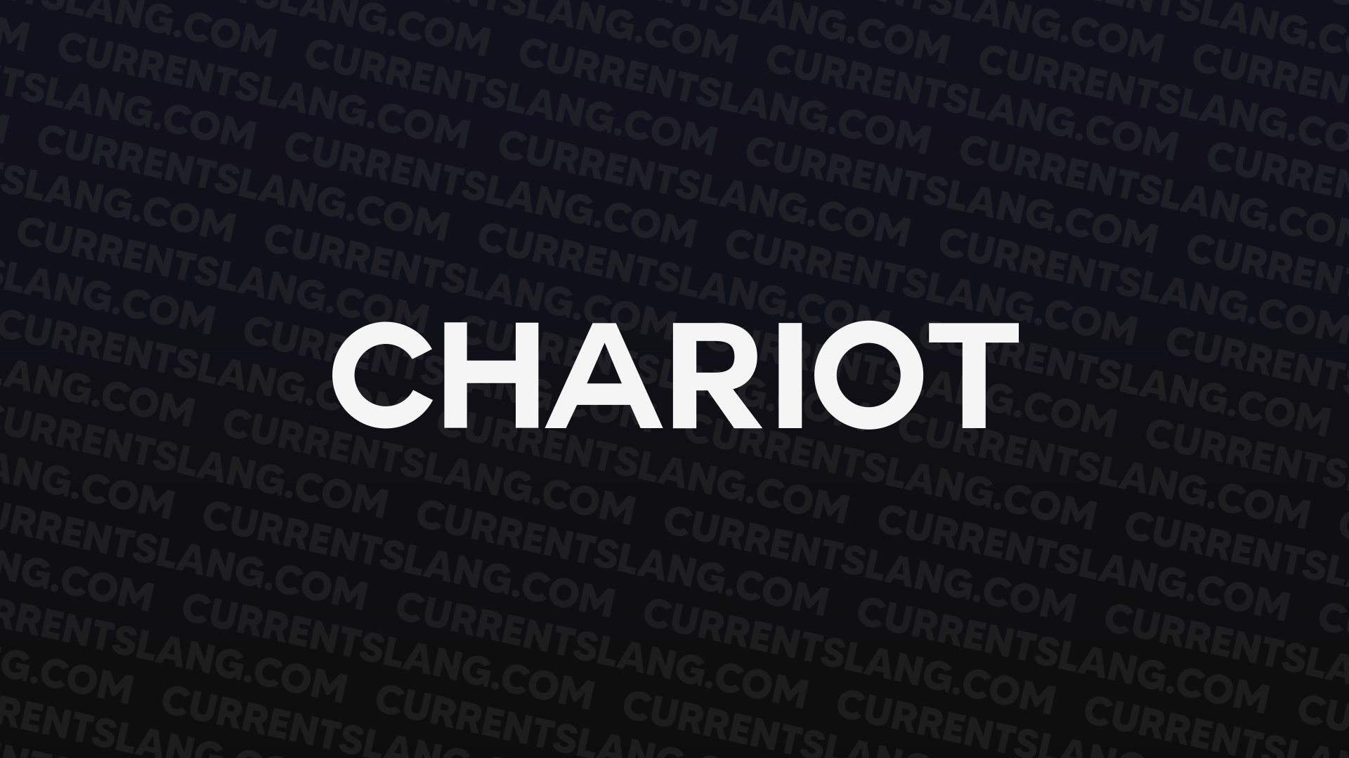 title image for Chariot