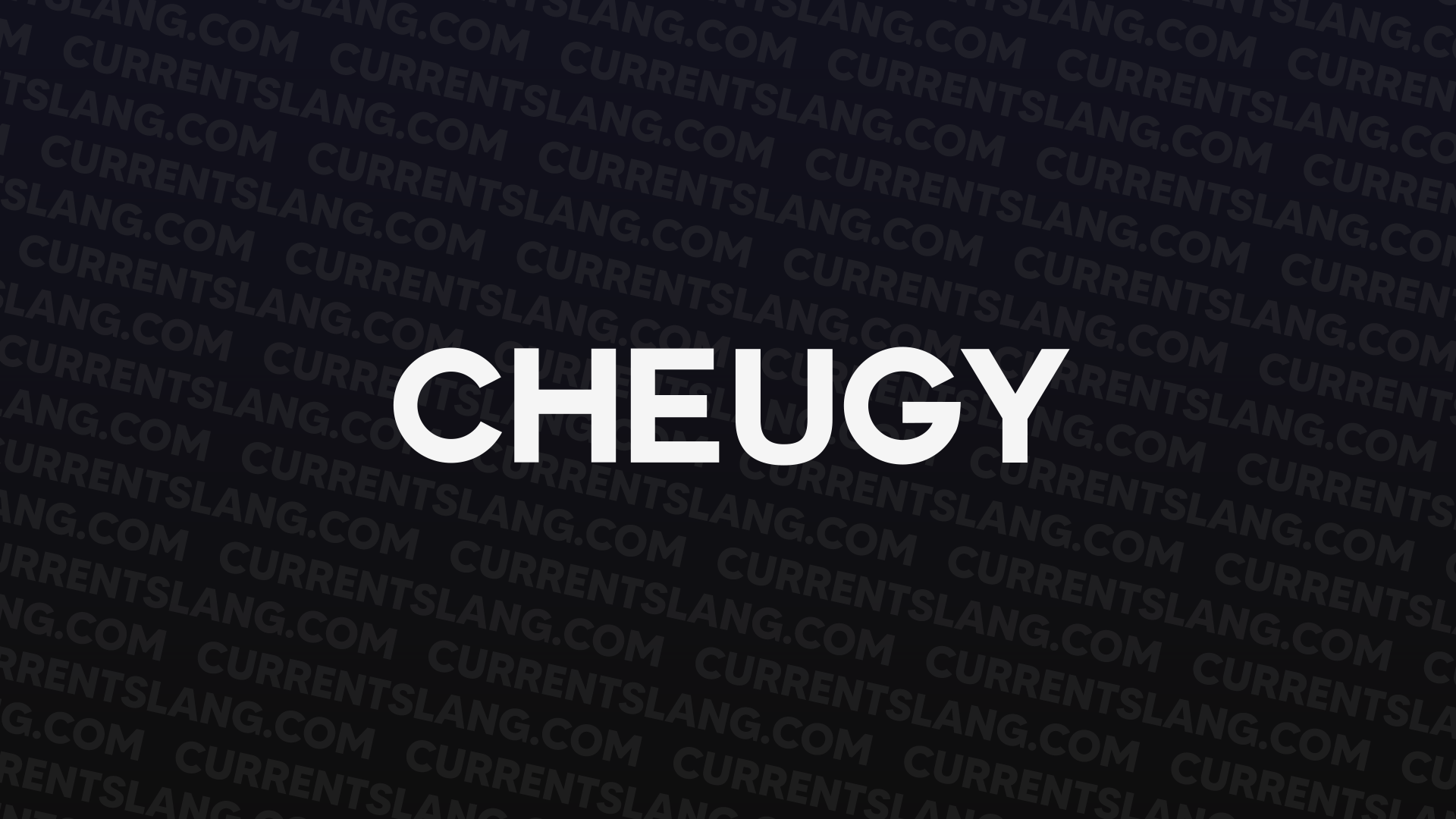 title image for Cheugy