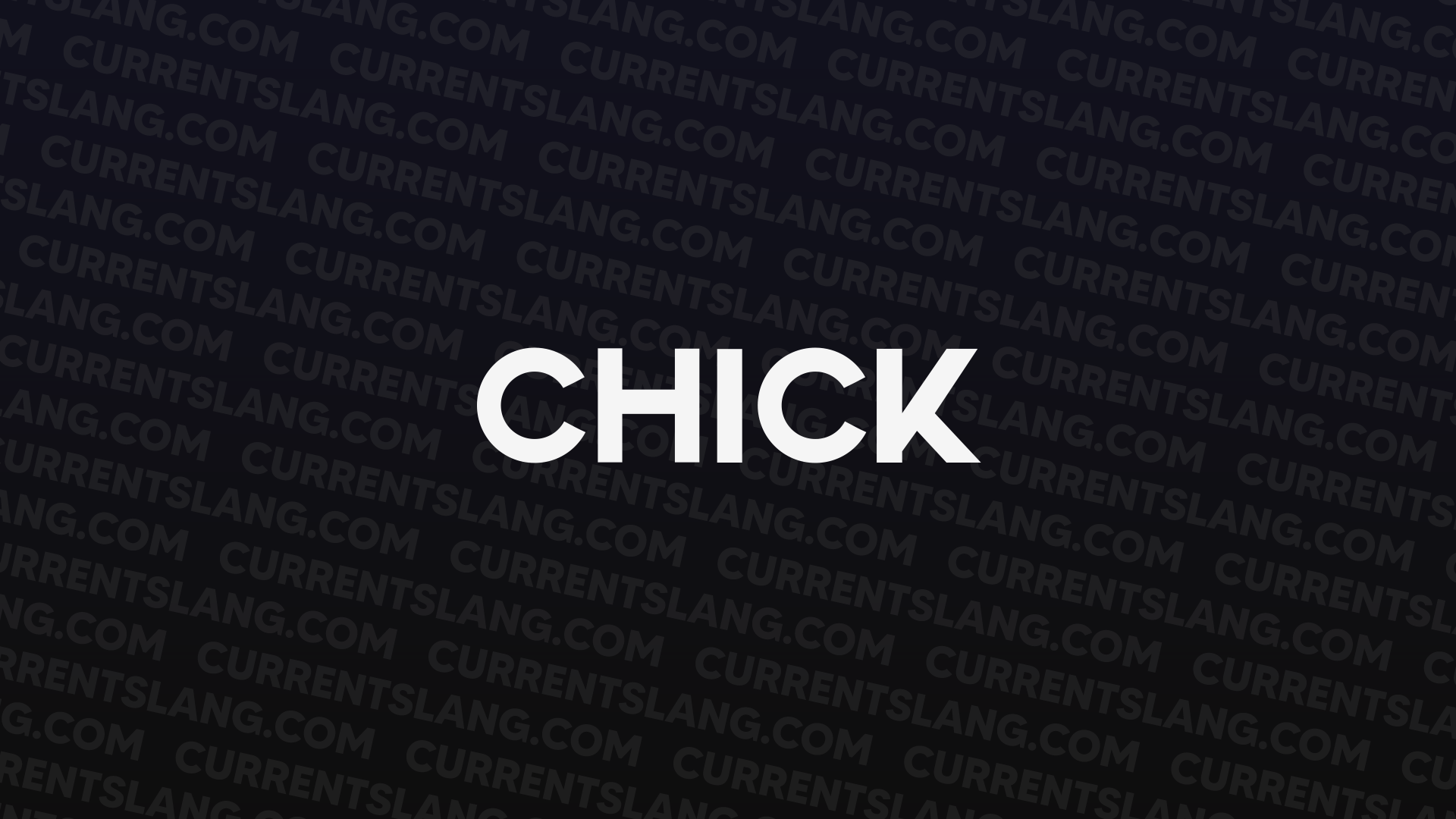 title image for Chick