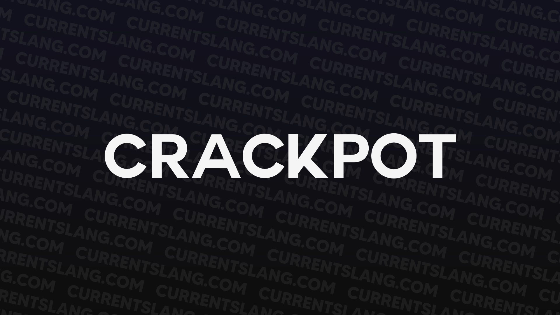 title image for crackpot
