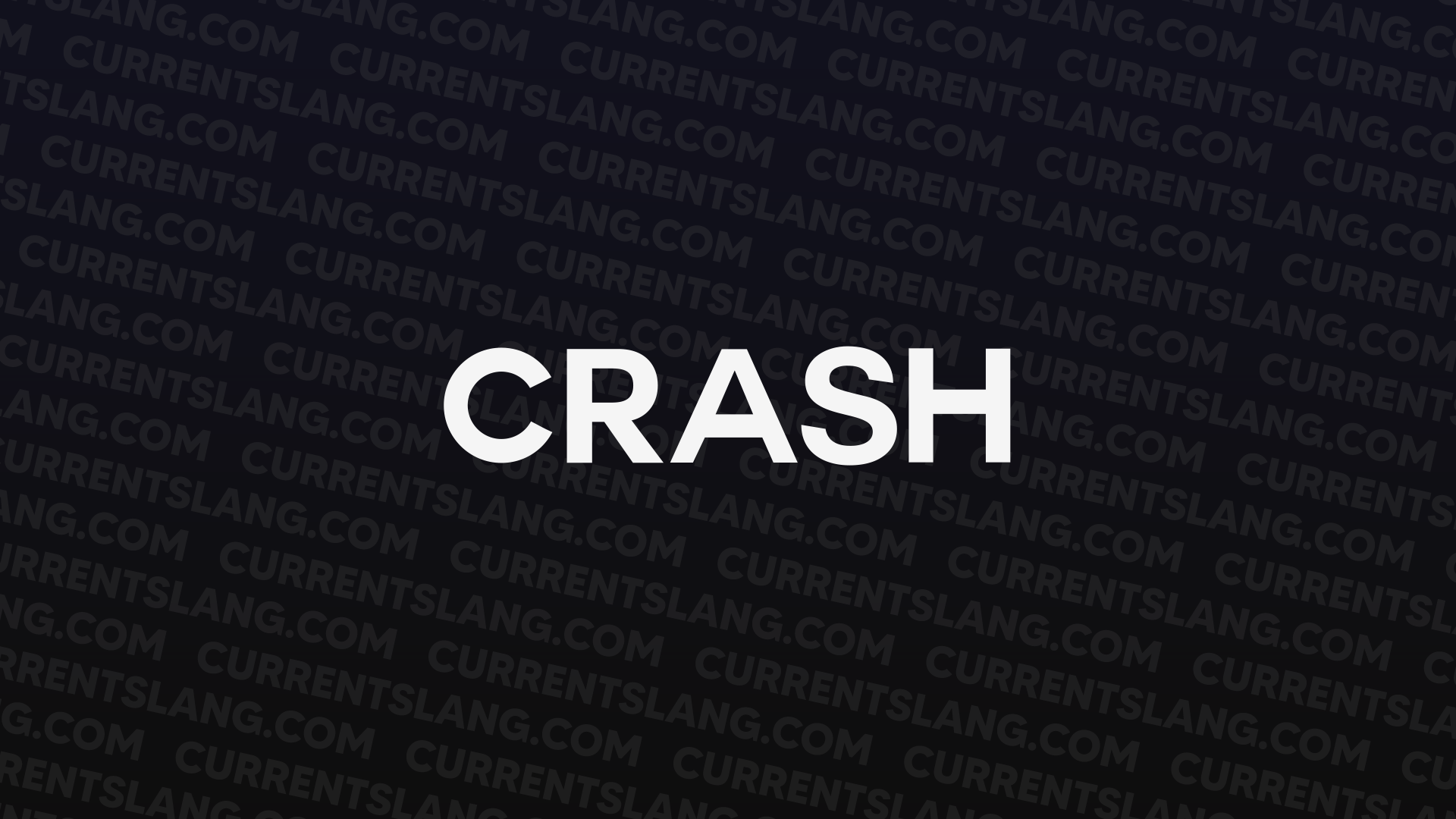 title image for Crash