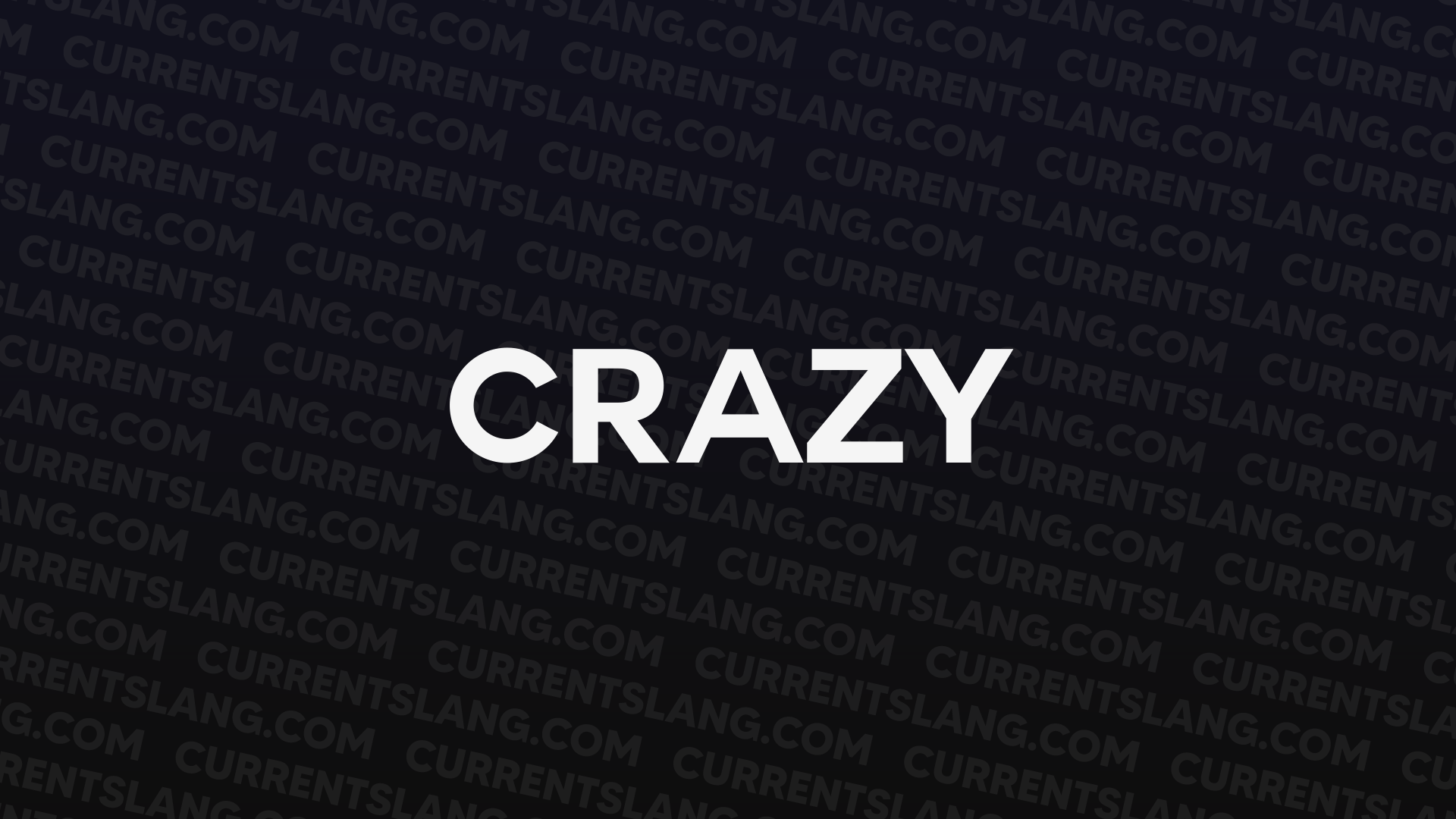 title image for Crazy
