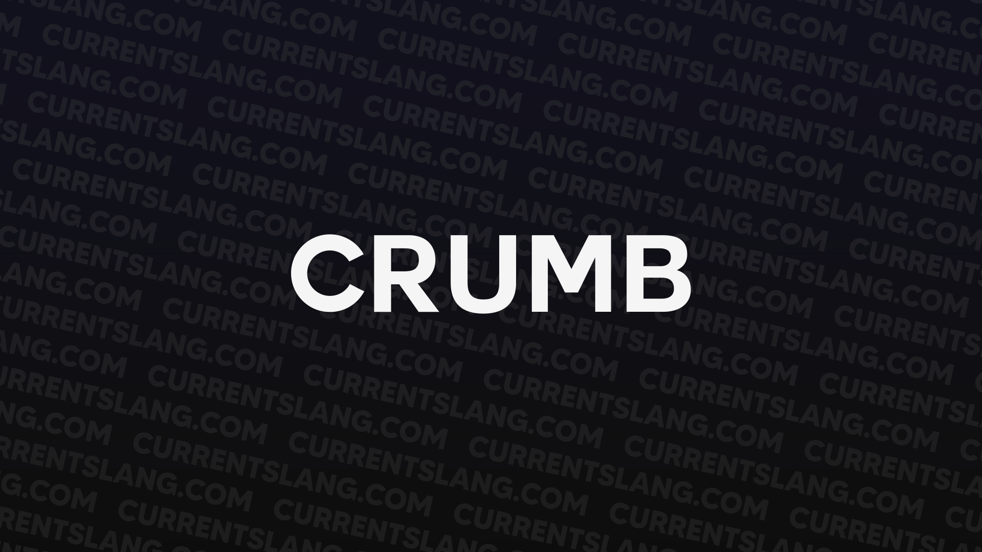 title image for crumb