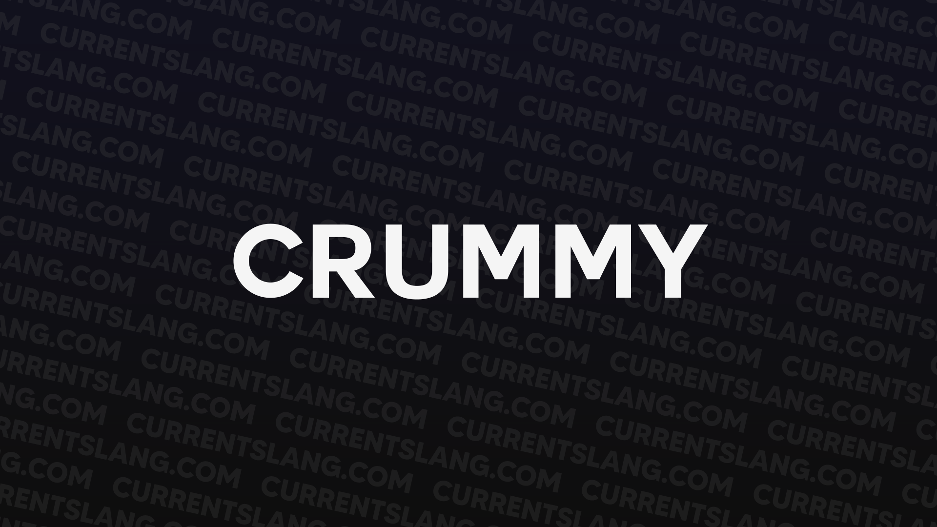 title image for crummy