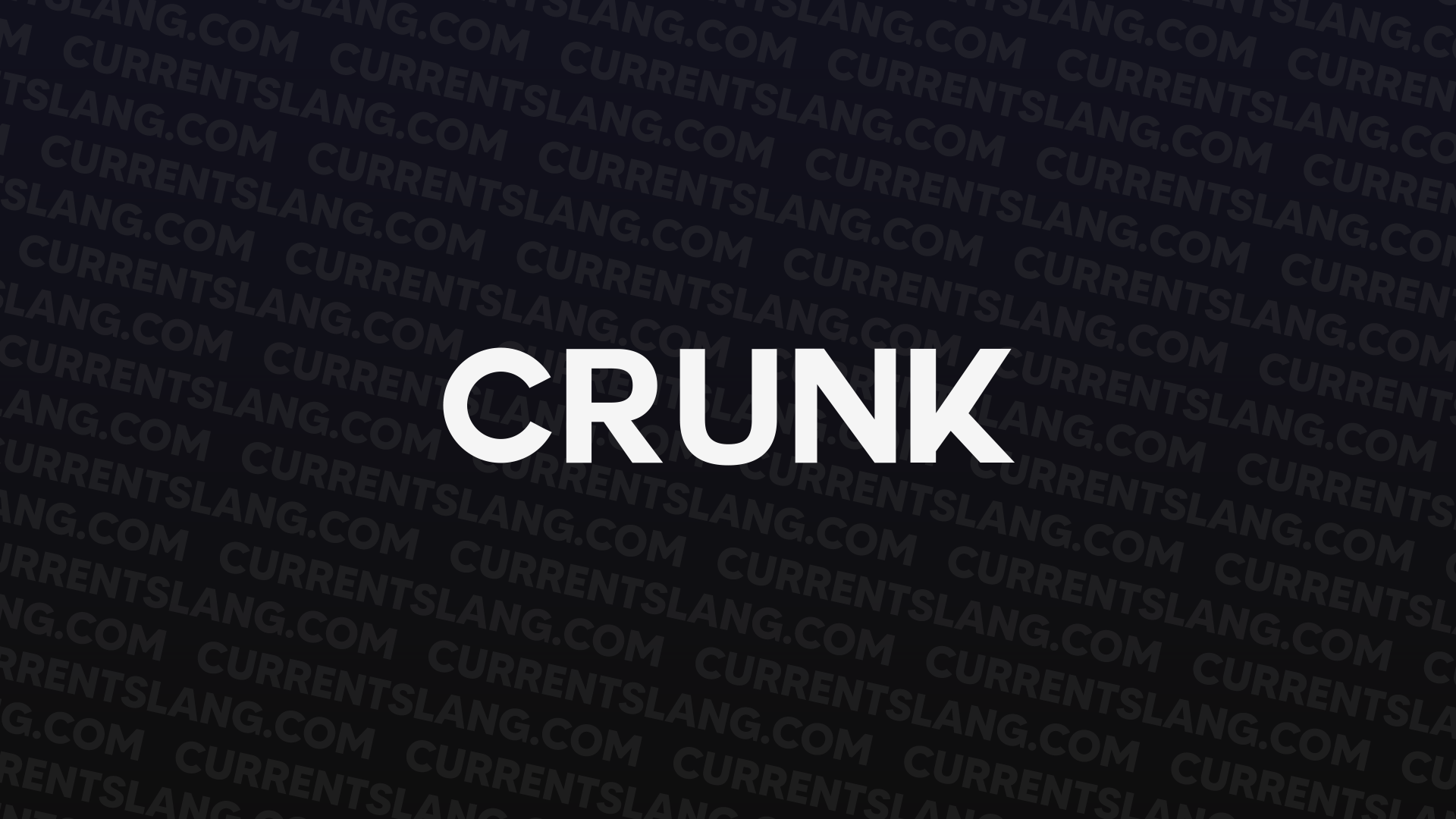 title image for Crunk