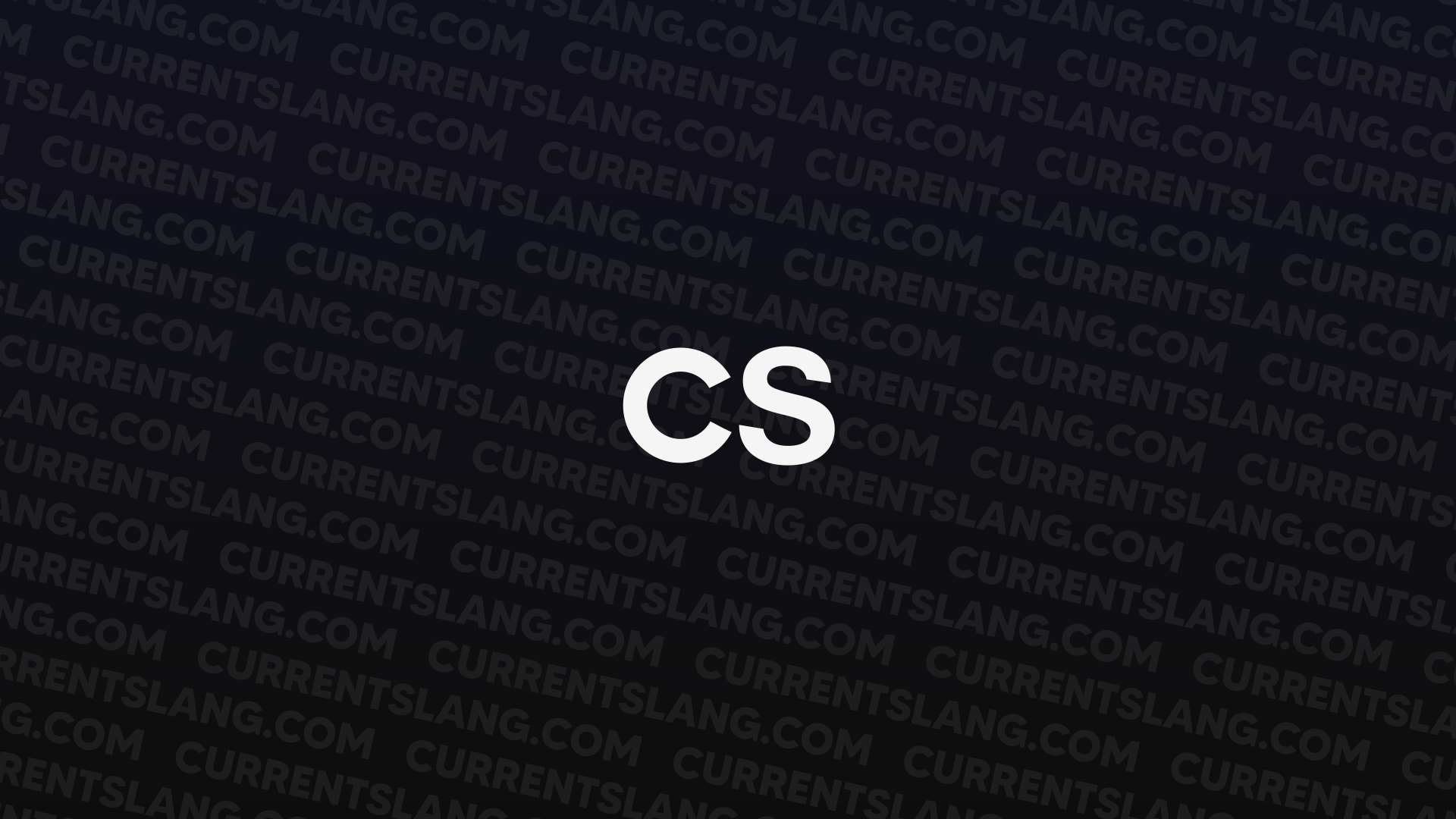 title image for CS