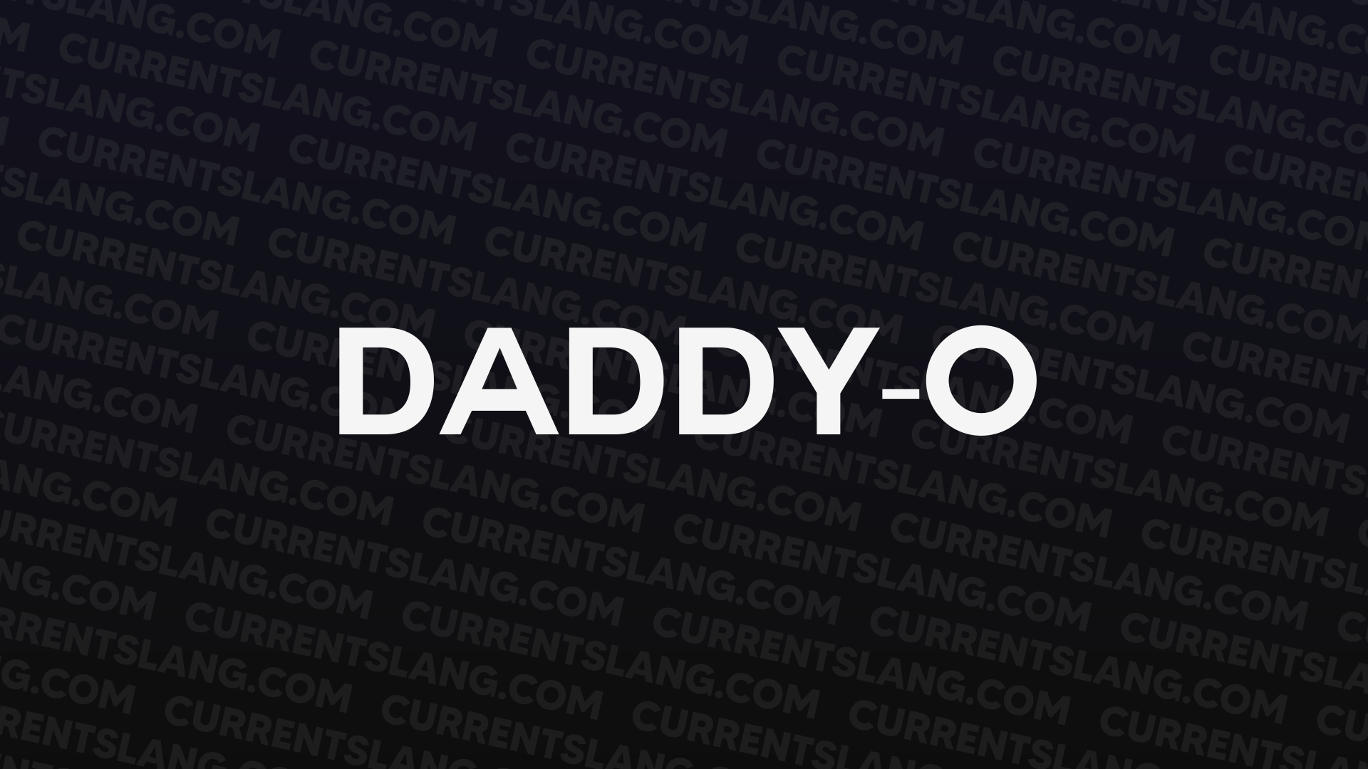 title image for Daddy-O