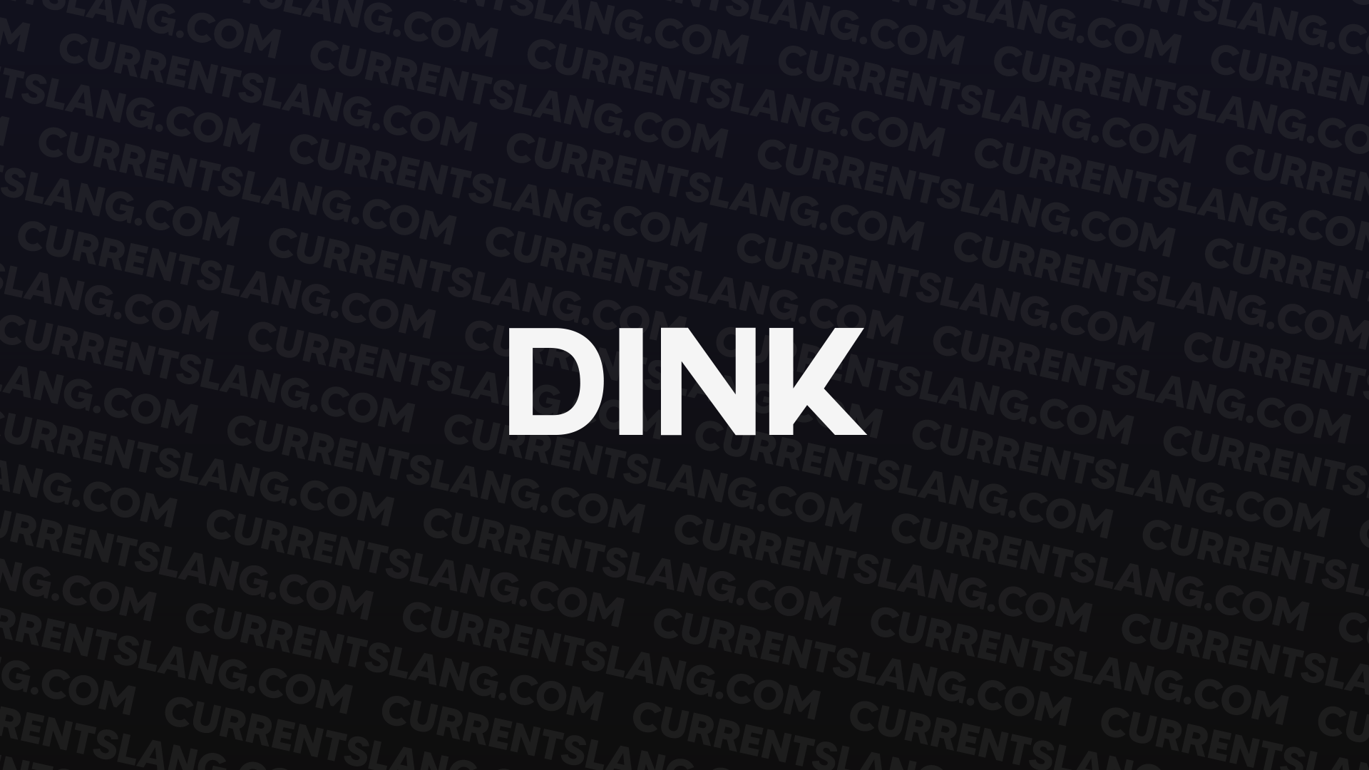 title image for DINK