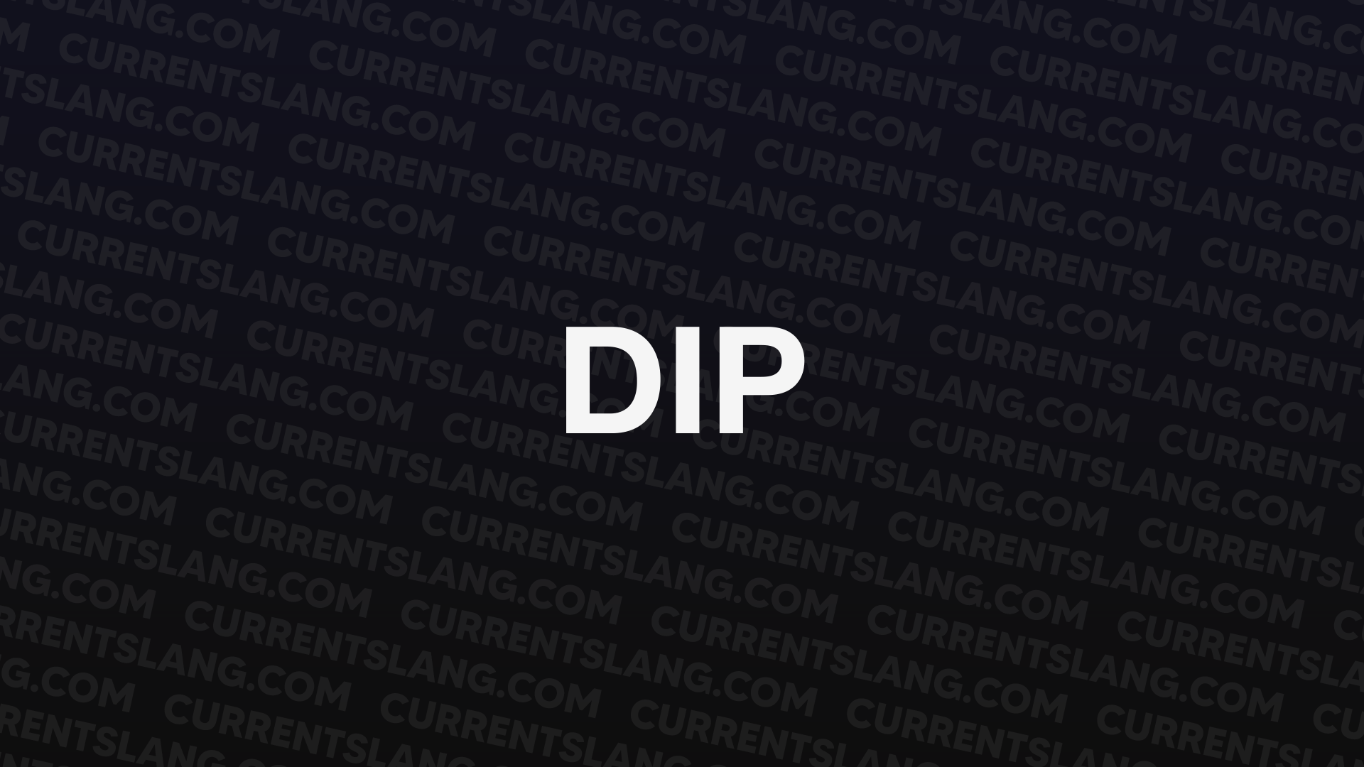 title image for dip