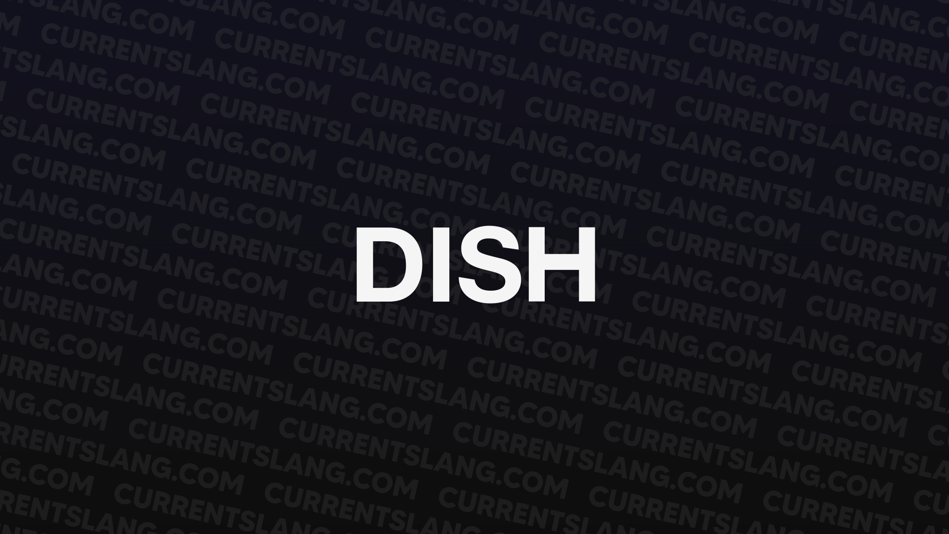 title image for dish