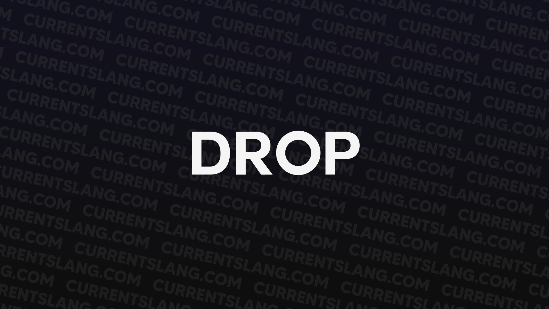 title image for drop