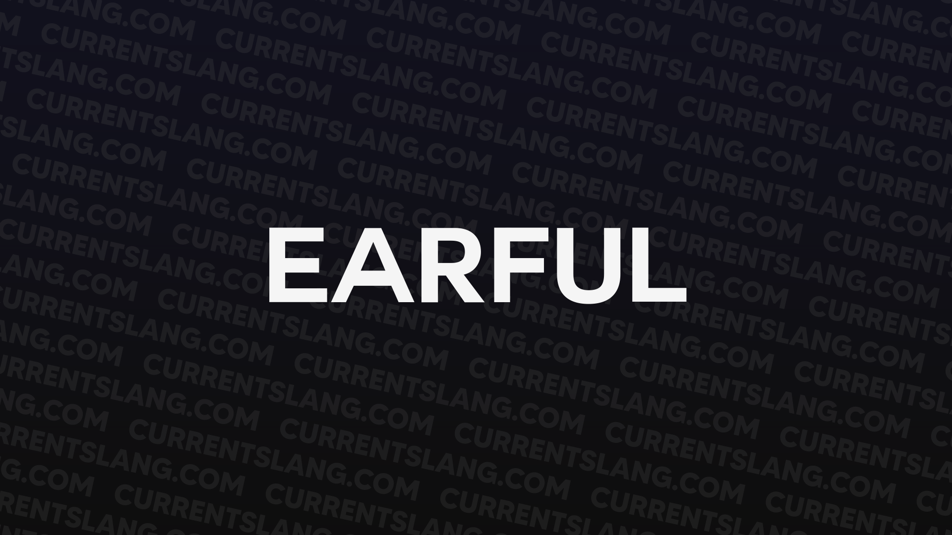 title image for earful