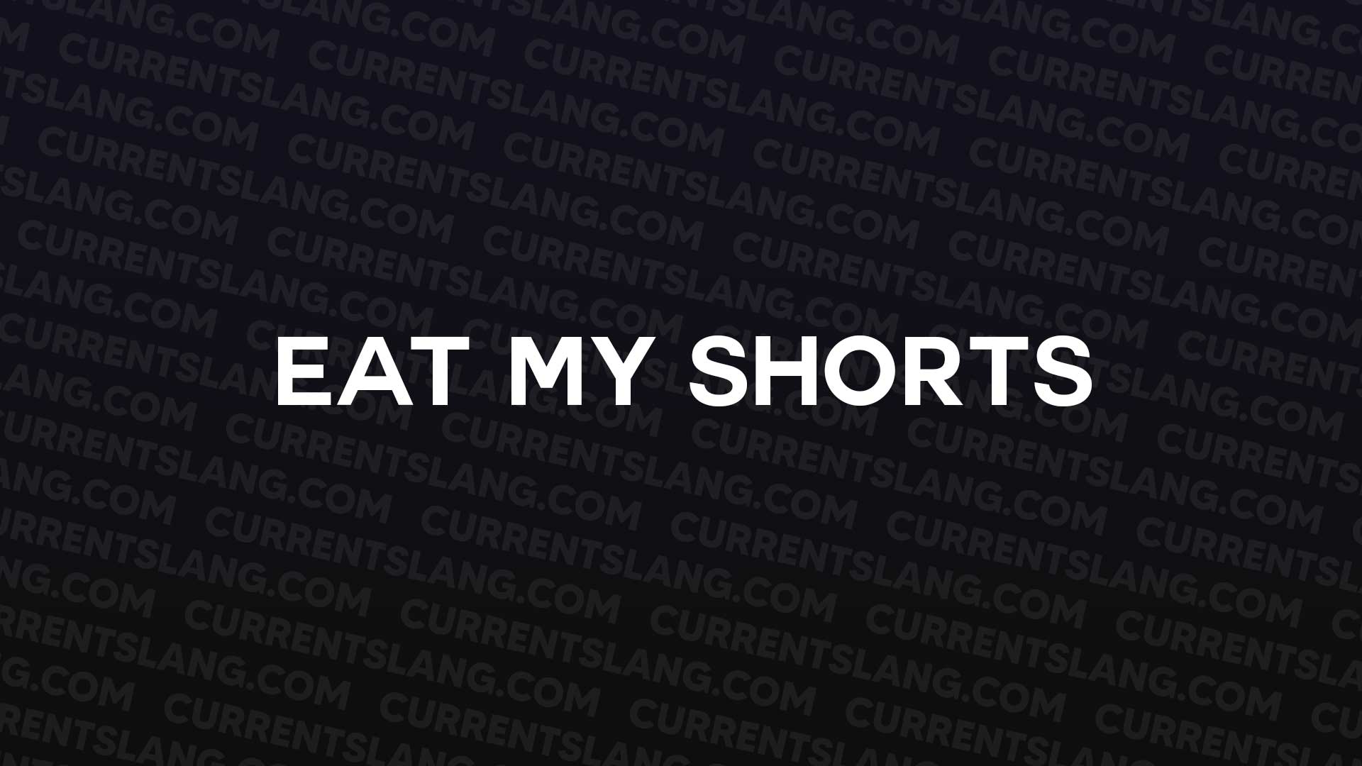 title image for Eat My Shorts