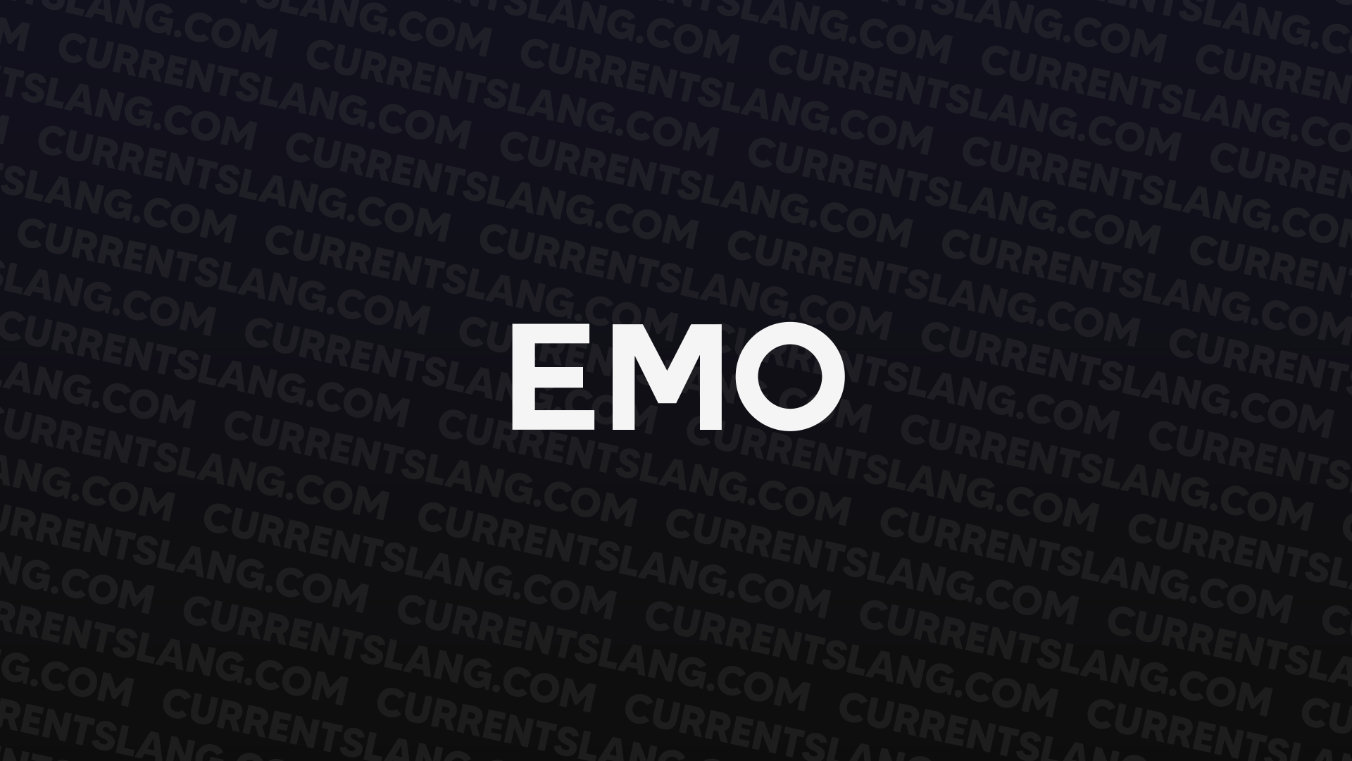 title image for Emo