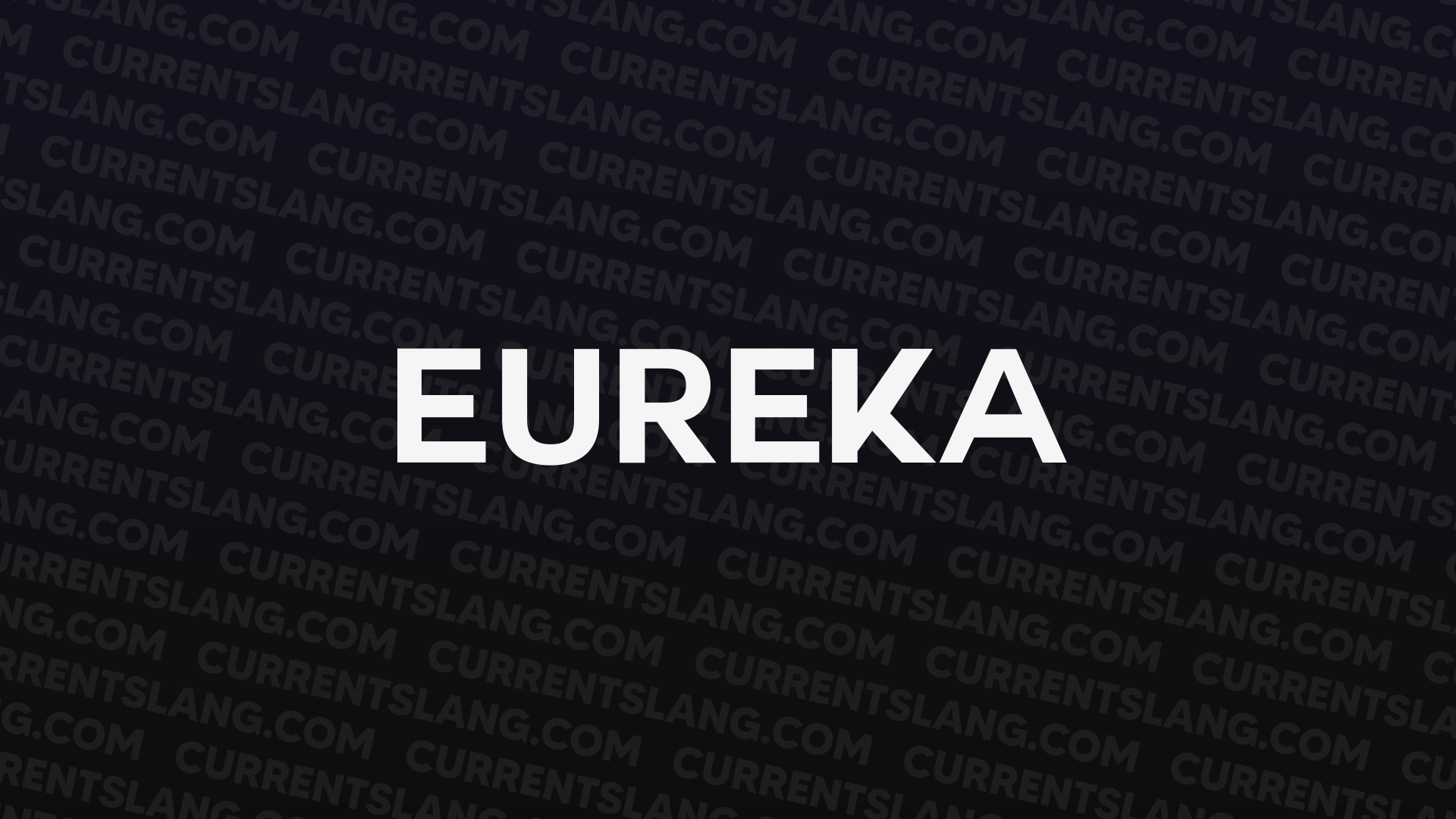 title image for Eureka