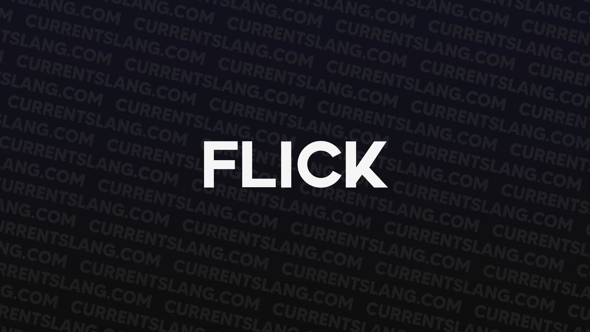 title image for Flick