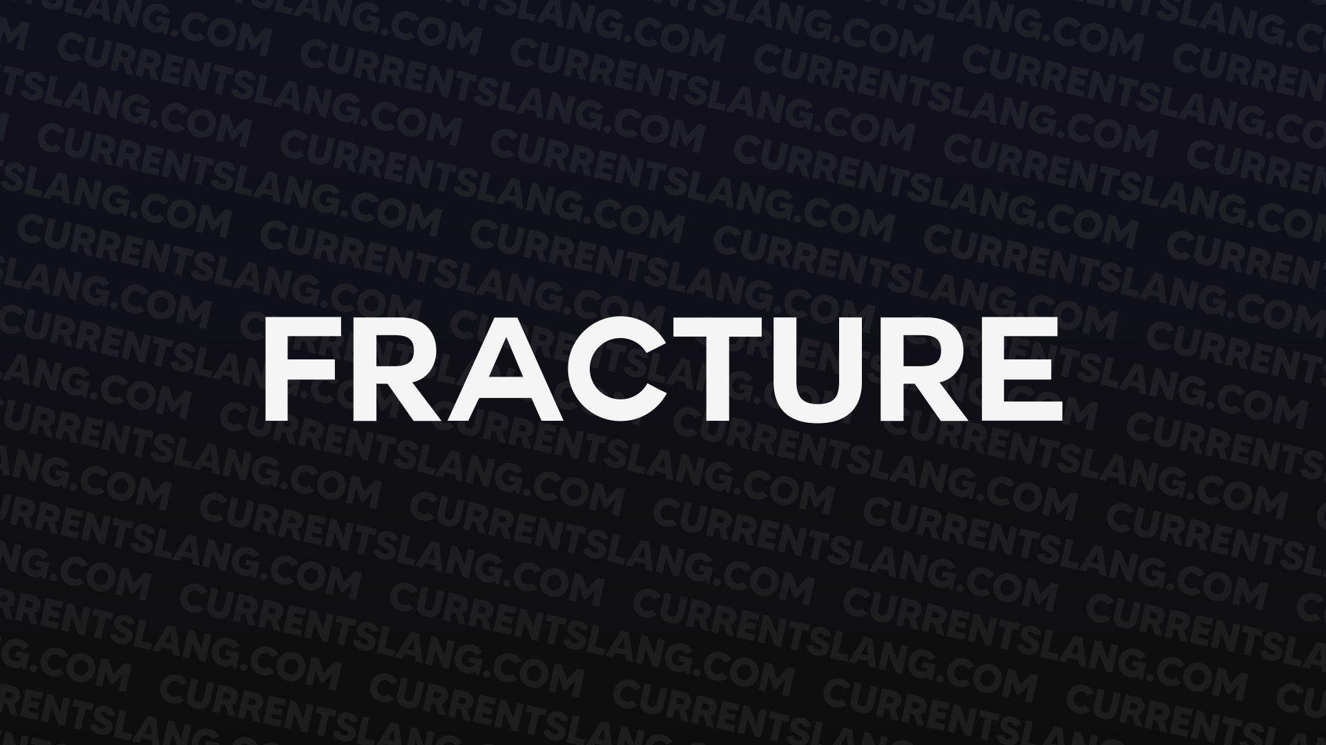 title image for Fracture