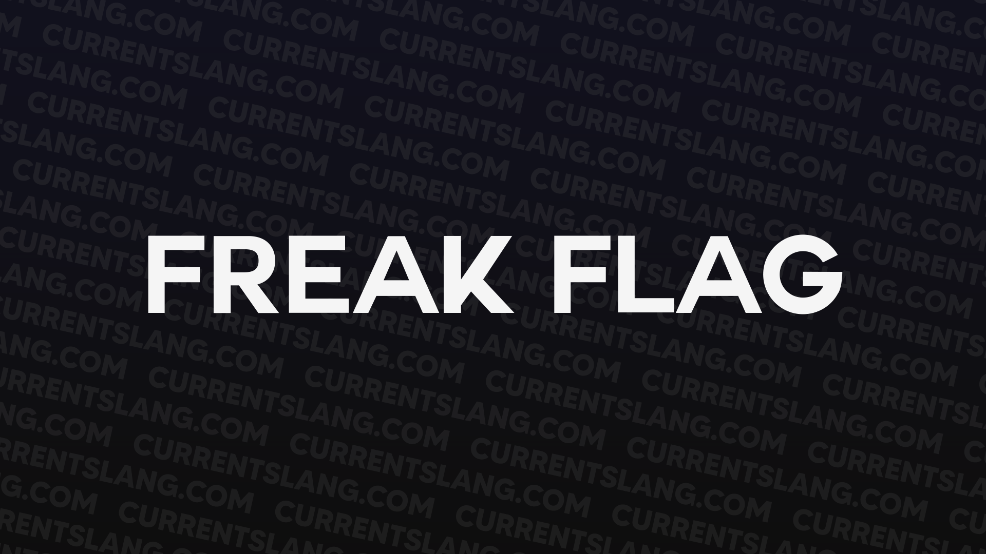 title image for Freak Flag