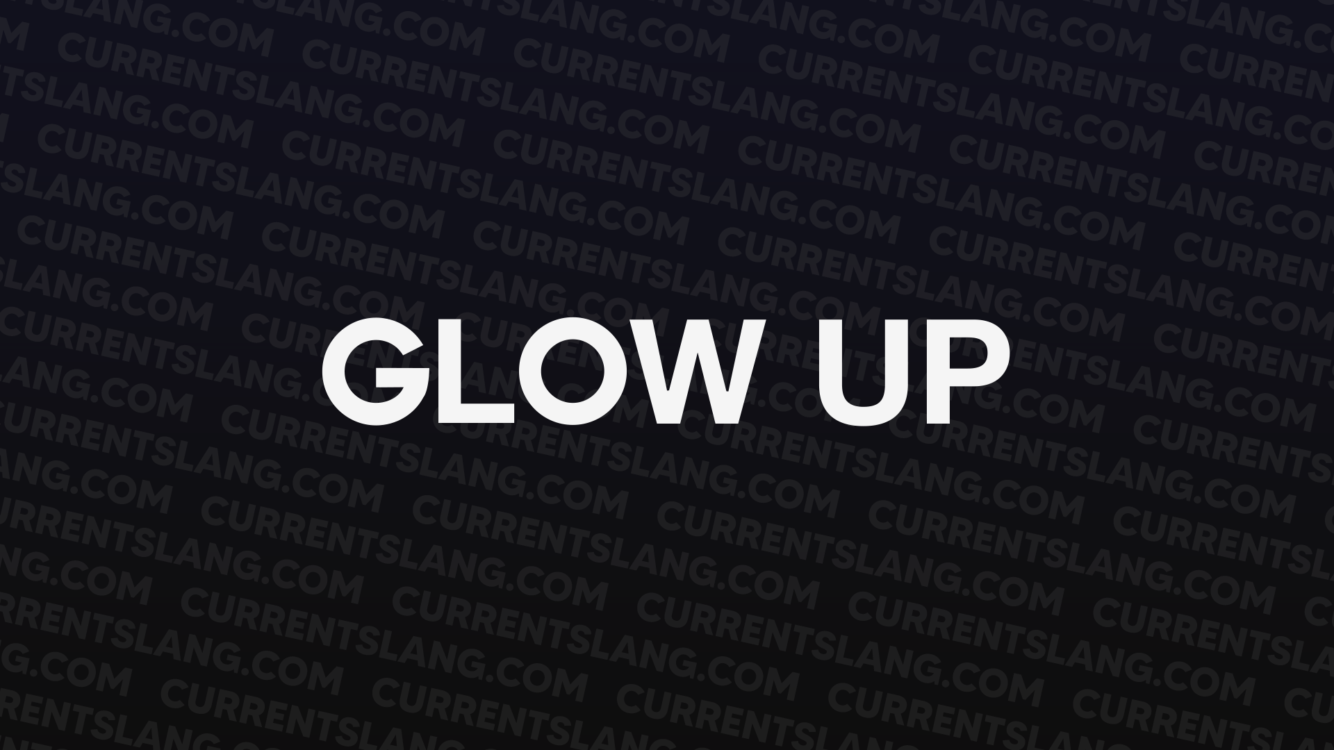 title image for Glow Up