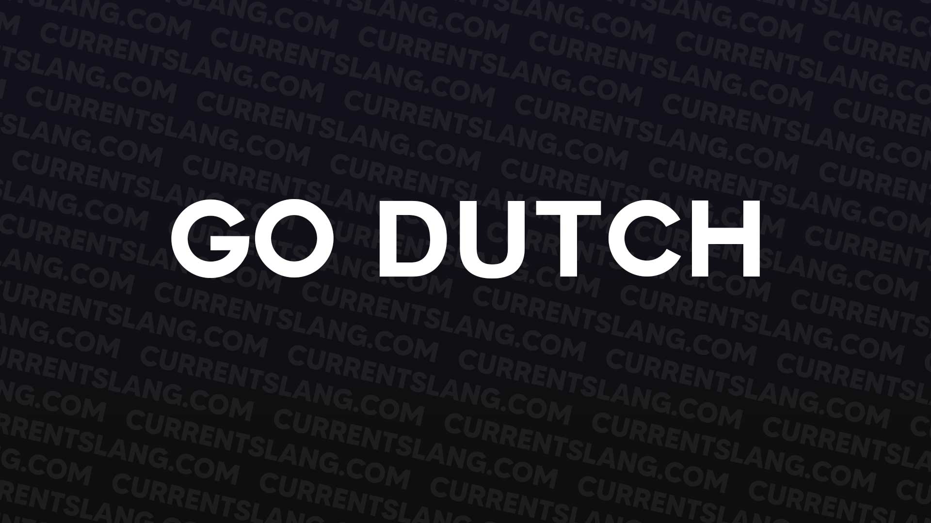 title image for Go Dutch