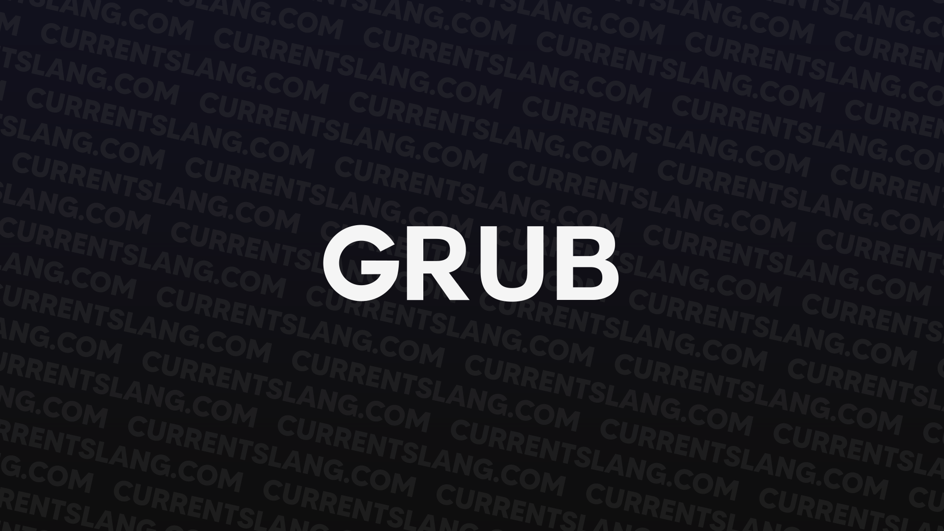 title image for Grub