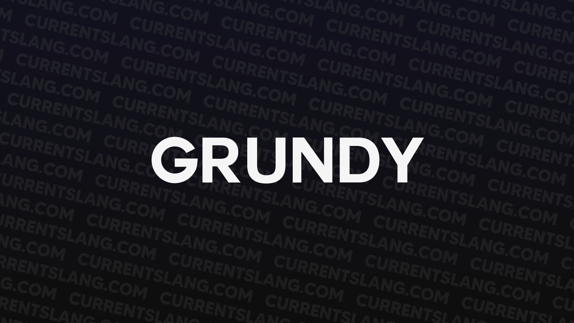 title image for Grundy