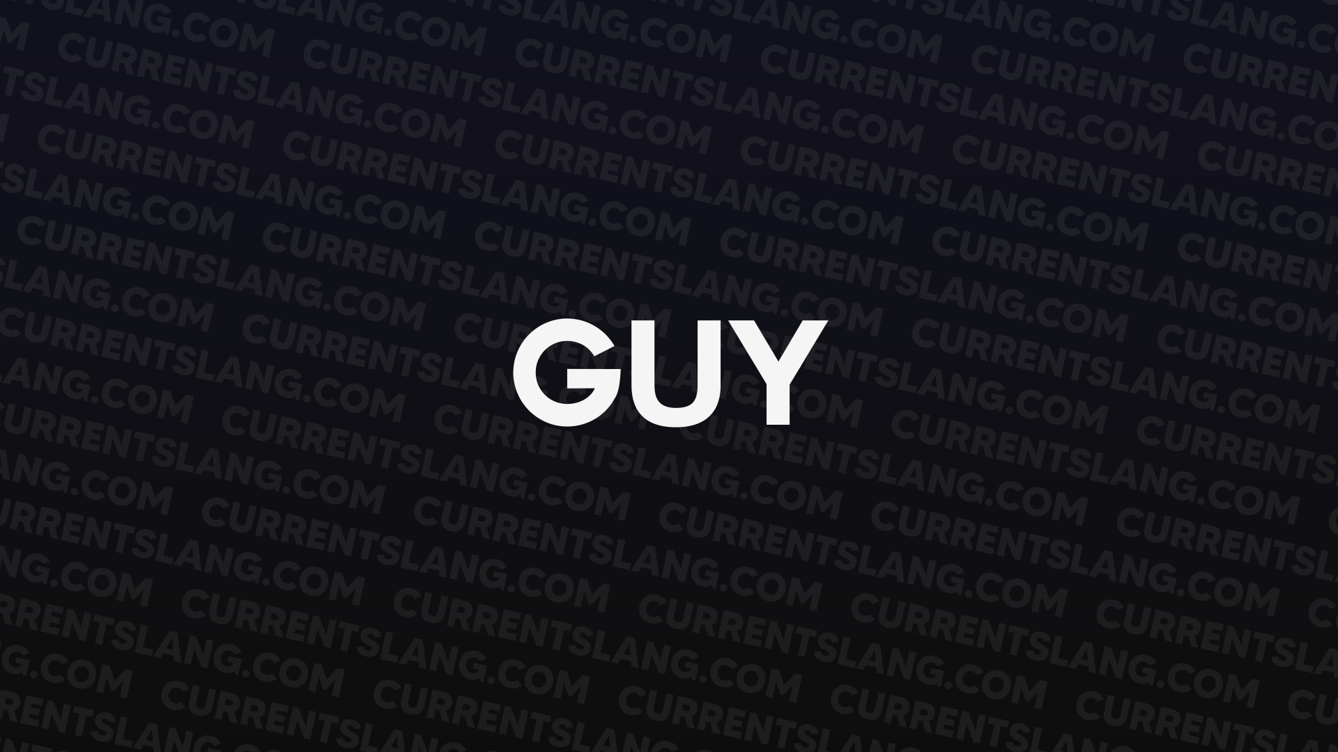 title image for guy