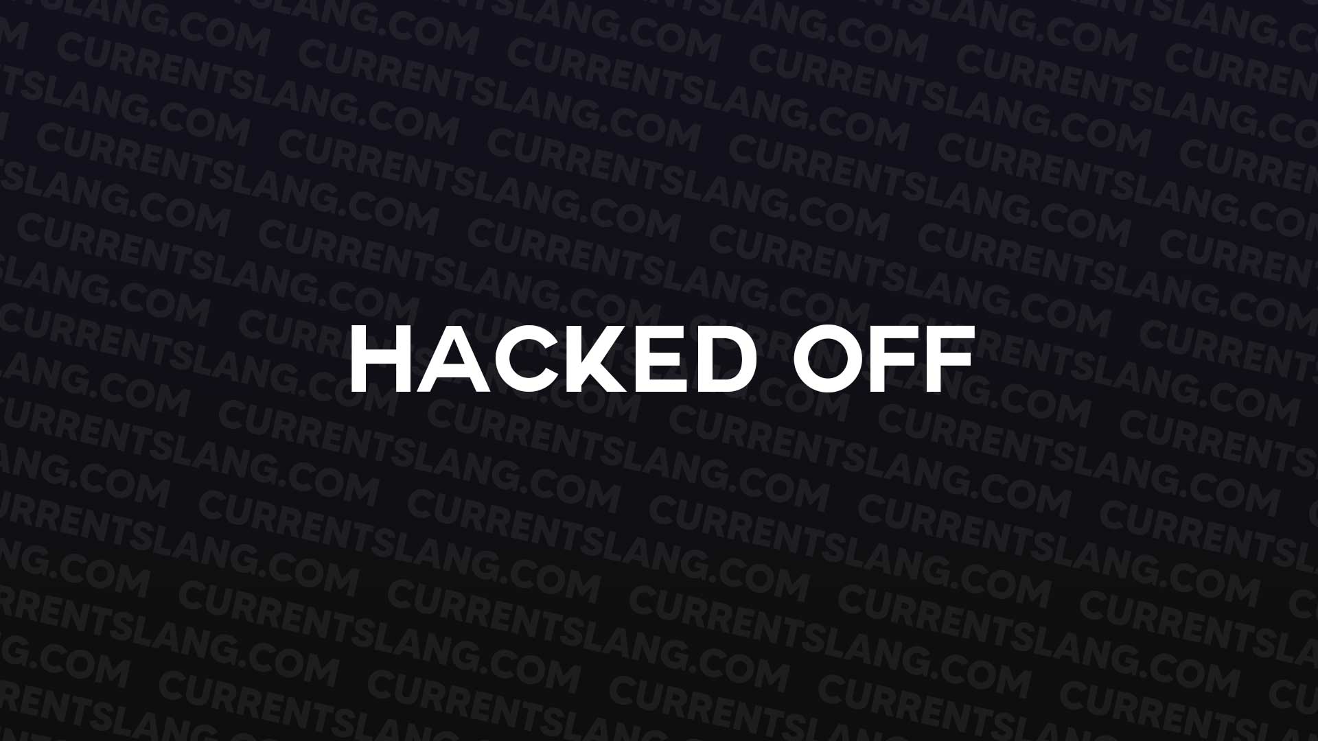title image for Hacked Off