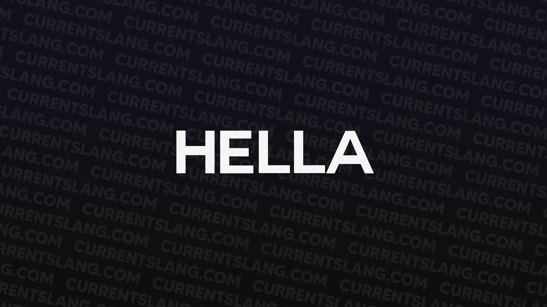 title image for Hella