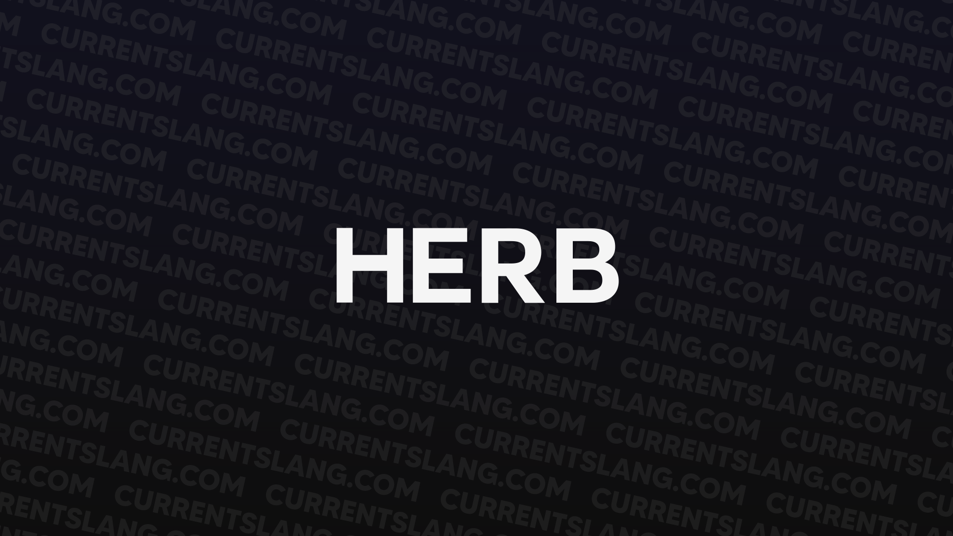 title image for Herb
