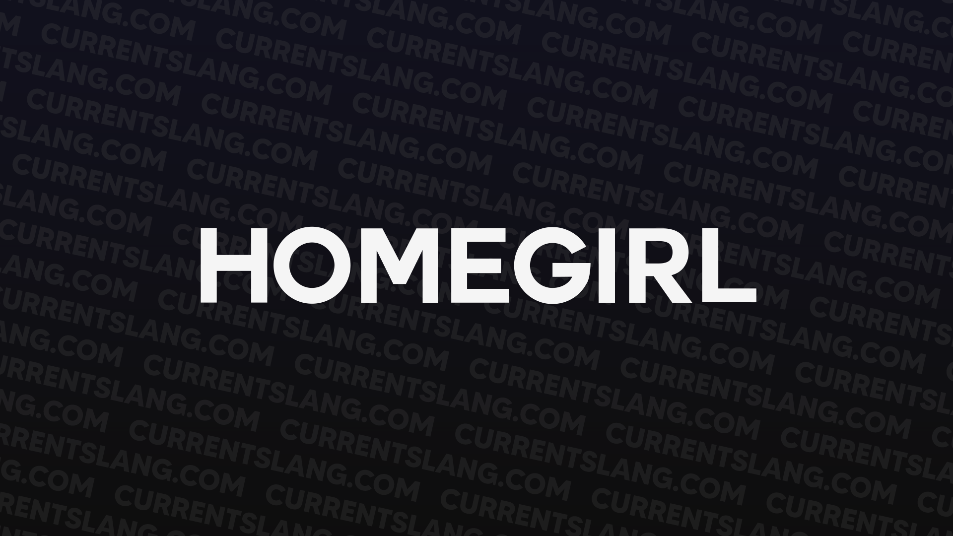 title image for Homegirl